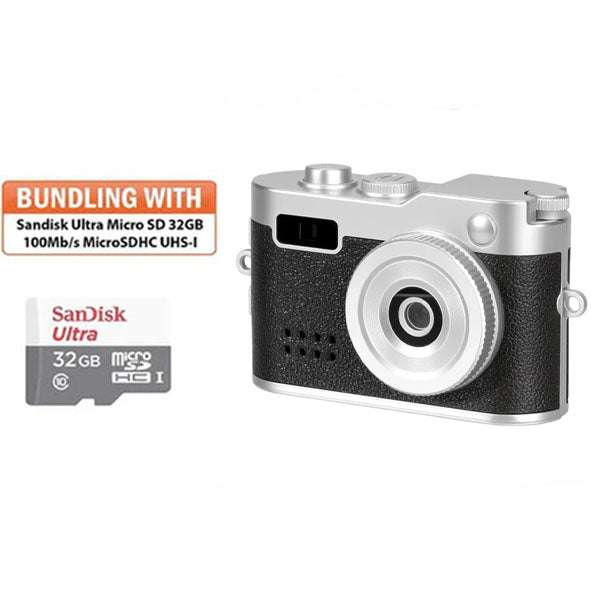 Avangarde Mica (Mini Camera) - Black with Sandisk Ultra MicroSD 32GB