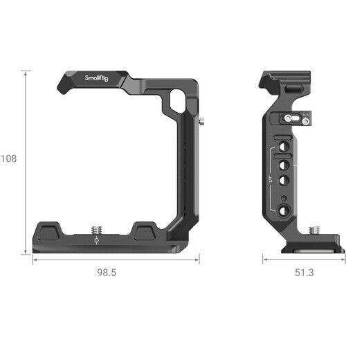 SmallRig Half Cage for Sony Alpha 7R V / Alpha 7 IV / Alpha 7S III / Alpha 1 / Alpha 7R IV 3639