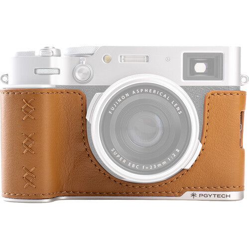 PGYTECH Leather Camera Case(For FUJIFILM X100Ⅵ Clay Brown) P-CB-547