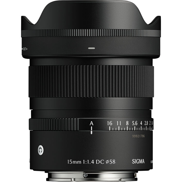 Sigma 15mm f1.4 DC Contemporary Lens for Sony E