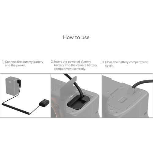 SmallRig D-Tap to NP-FZ100 Dummy Battery Power Cable 4253B