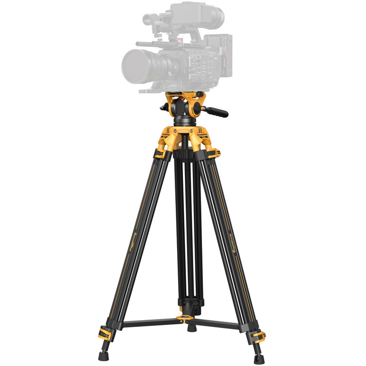 Smallrig Heavy-Duty Fluid Head Tripod AD-01(BumbleBee Edition) 5523