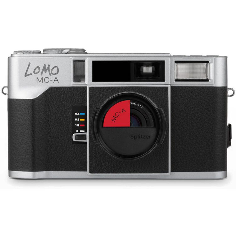 Lomography Lomo MC-A 35mm Film Camera (Silver)