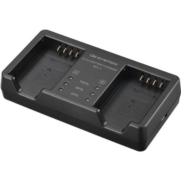 OM SYSTEM SBCX-1 Lithium Ion Rechargeable Battery and Charger Kit