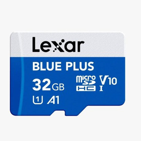 Lexar 32GB Blue Plus MicroSDXC UHS-I 100MB/s