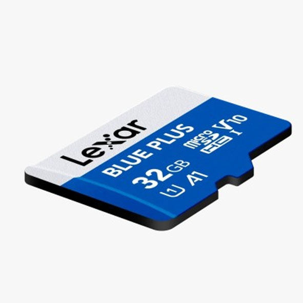 Lexar 32GB Blue Plus MicroSDXC UHS-I 100MB/s