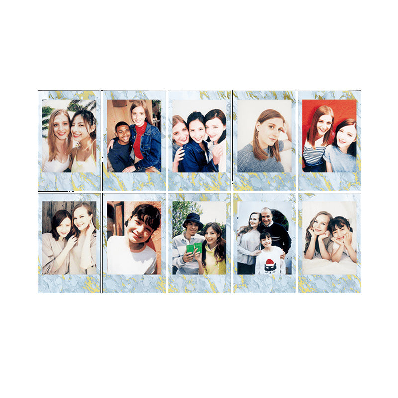Fujifilm Instax Paper Mini Blue Marble 10 Sheet