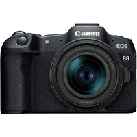 Canon EOS R8 Mirrorless Camera with RF 24-50mm f4.5-6.3 IS STM Lens