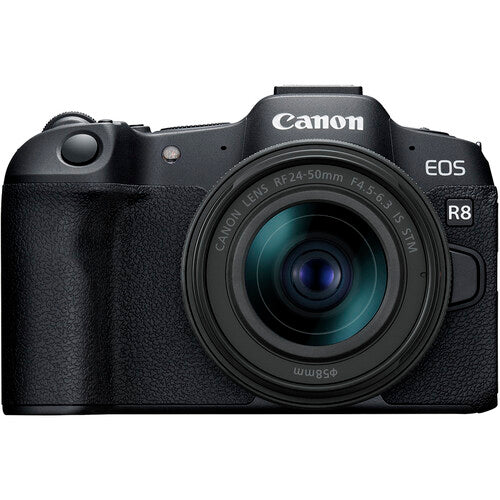 Canon EOS R8 Mirrorless Camera with RF 24-50mm f4.5-6.3 IS STM Lens
