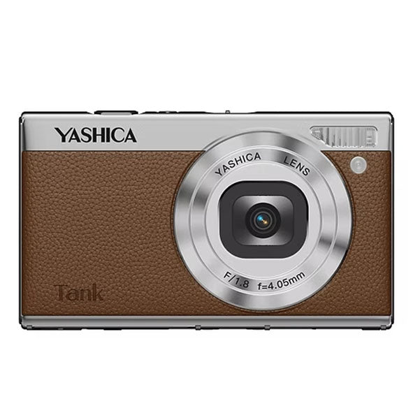 YASHICA Tank Compact Digital Camera (Brown) YAS-DGCMTK-BR