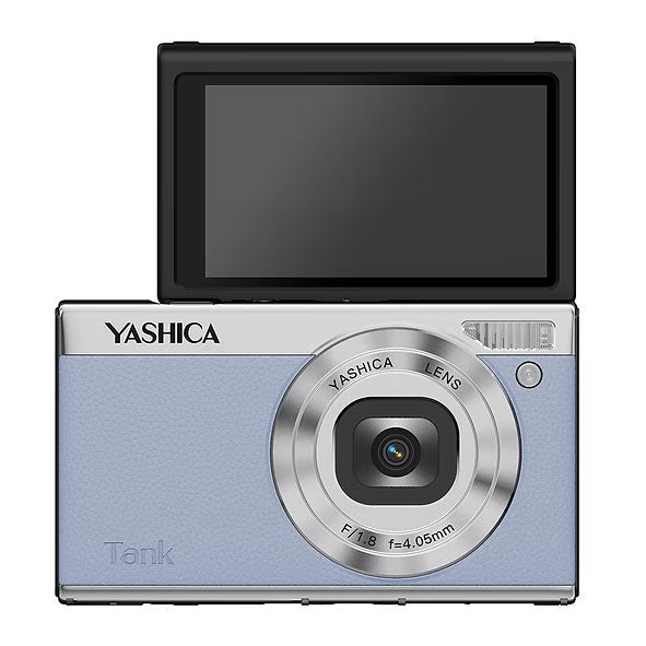 YASHICA Tank Compact Digital Camera (Sky Blue) YAS-DGCMTK-BL