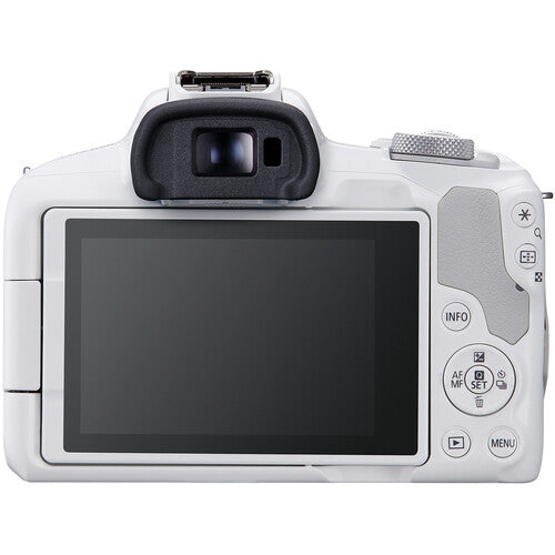 Canon EOS R50 Mirrorless Camera Body Only White