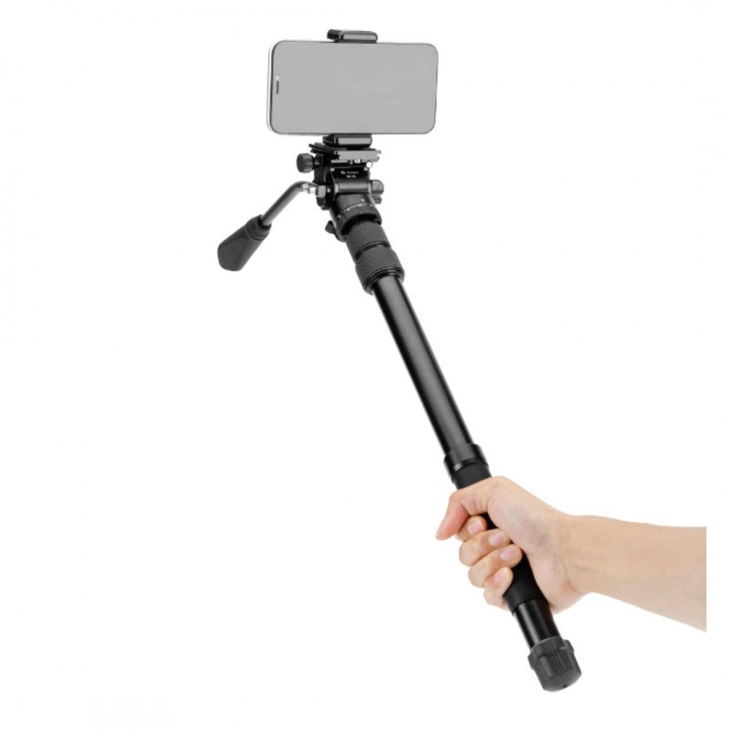 Fotopro Tripod FY-830+MH-2A+SJ-86 Black+Gray
