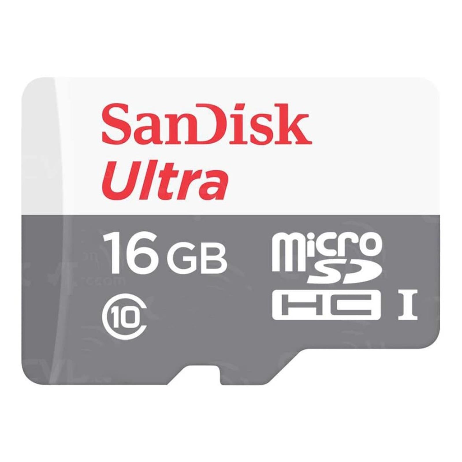 Sandisk Ultra Micro SD 16GB 80Mb/s MicroSDHC Class 10