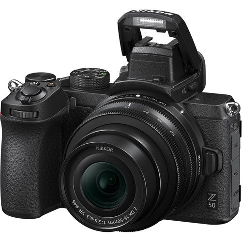 Nikon Z50 Mirrorless Digital Camera with 16-50mm Kit Lens