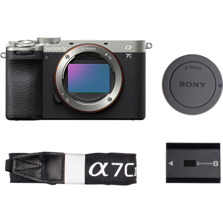 Sony a7C II Mirrorless Camera (Silver)