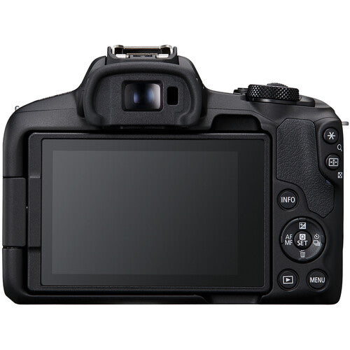 Canon EOS R50 Mirrorless Camera with 18-45mm and 55-210mm Lenses Black
