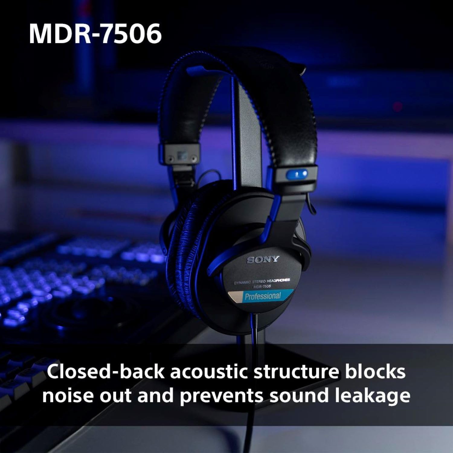 Sony MDR-7506 Professional Sound Monitor Headphones