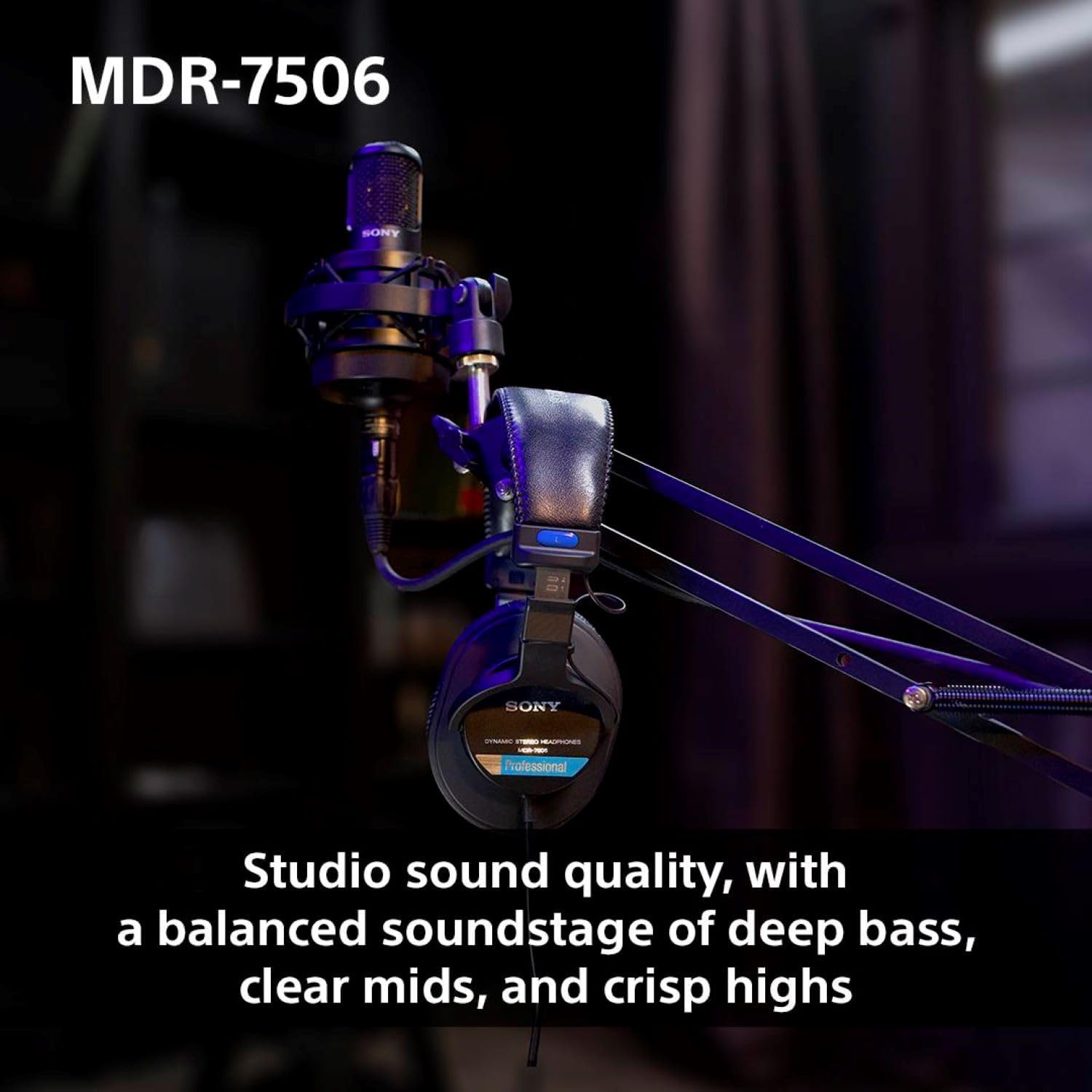 Sony MDR-7506 Professional Sound Monitor Headphones