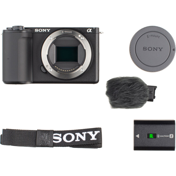 Sony ZV-E10 II Mirrorless Camera Body Only (Black)