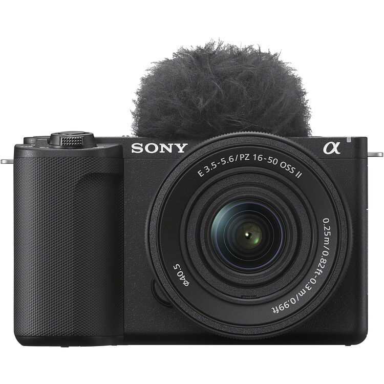 Sony ZV-E10 II Mirrorless Camera with E PZ 16-50mm f3.5-5.6 OSS II Lens (Black)