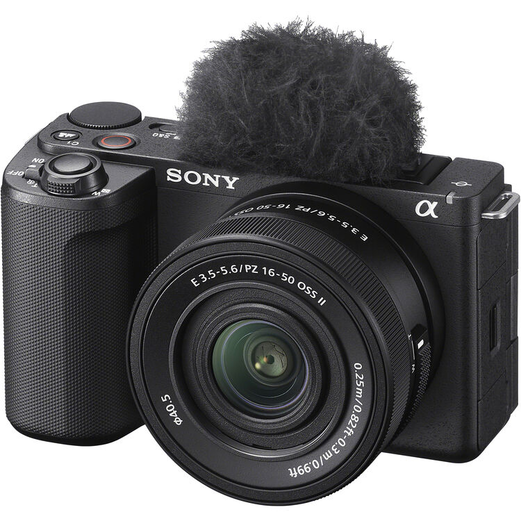 Sony ZV-E10 II Mirrorless Camera with E PZ 16-50mm f3.5-5.6 OSS II Lens (Black)