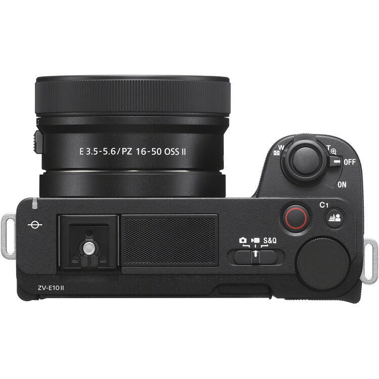 Sony ZV-E10 II Mirrorless Camera with E PZ 16-50mm f3.5-5.6 OSS II Lens (Black)