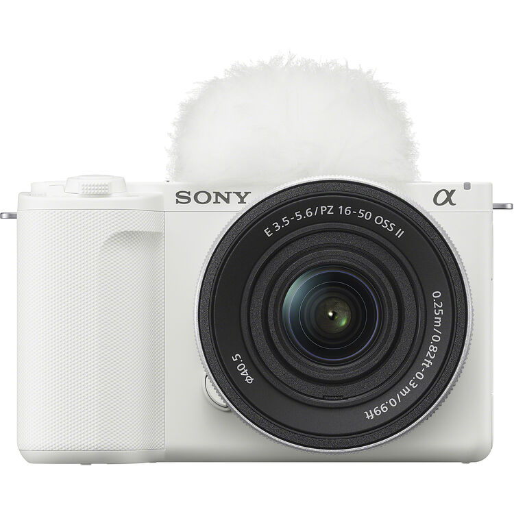 Sony ZV-E10 II Mirrorless Camera with E PZ 16-50mm f3.5-5.6 OSS II Lens (White)