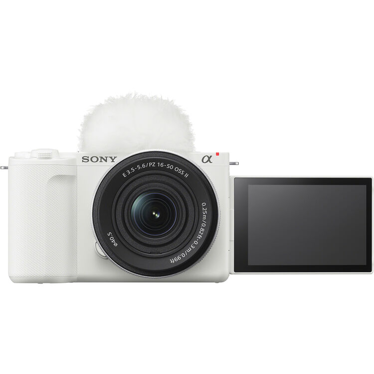 Sony ZV-E10 II Mirrorless Camera with E PZ 16-50mm f3.5-5.6 OSS II Lens (White)