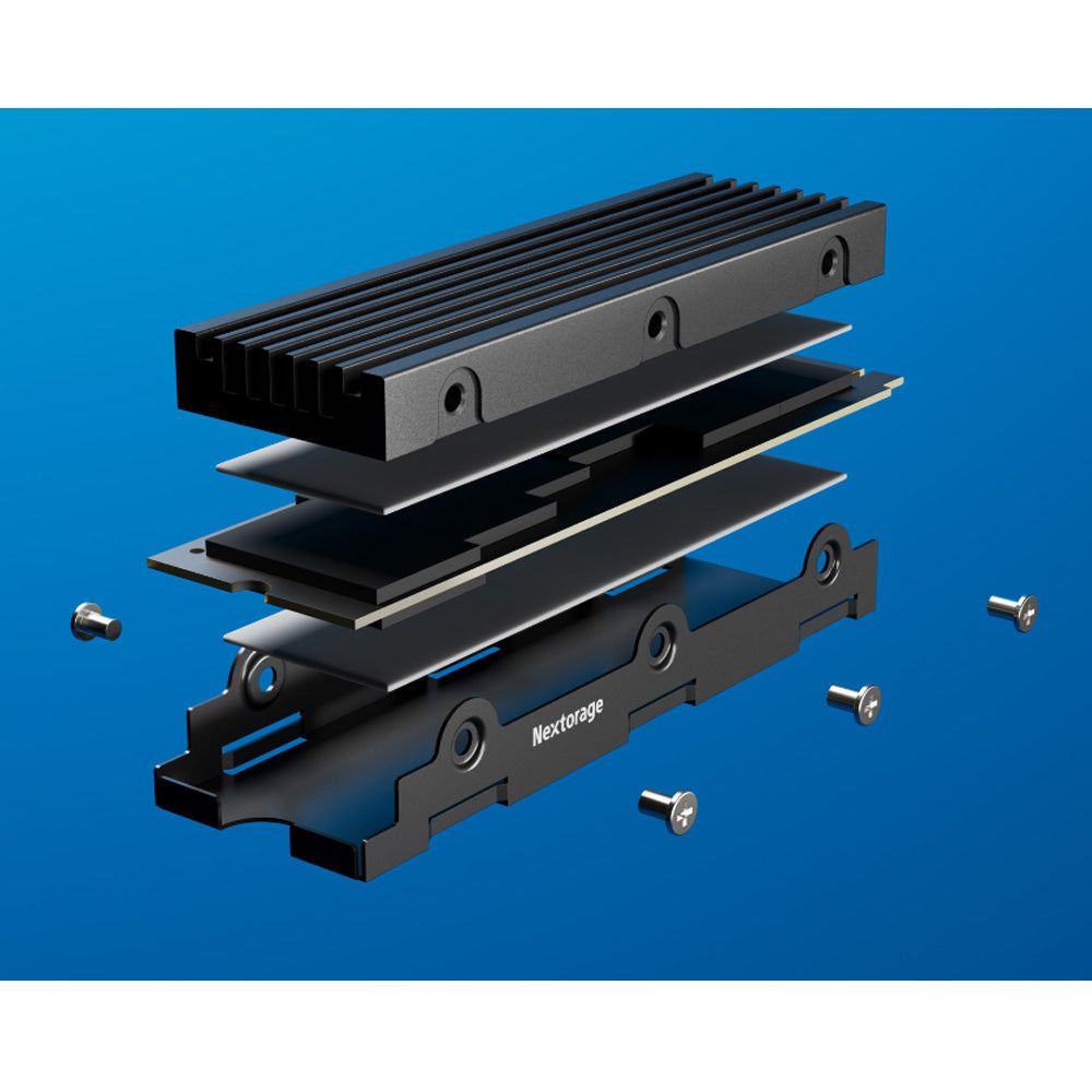 Nextorage NEM-PA SSD With Heatsink PS5 Compatible 4TB 7300 Max Seq Read, 6900 Max Seq Write