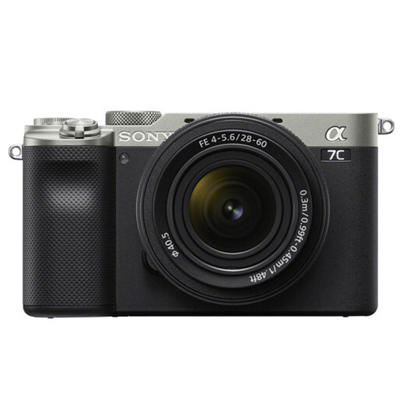 Sony Alpha a7C Mirrorless Digital Camera with 28-60mm Lens (Silver)