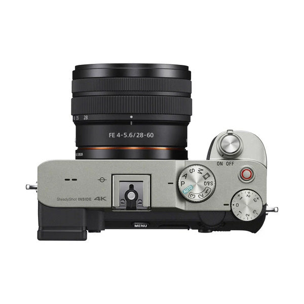Sony Alpha a7C Mirrorless Digital Camera with 28-60mm Lens (Silver)