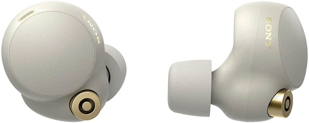 Sony WF-1000XM4 Wireless Noise-Canceling Headphones Silver