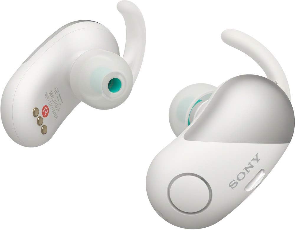 Sony WF-SP700N Wireless In-Ear Headphones (White)