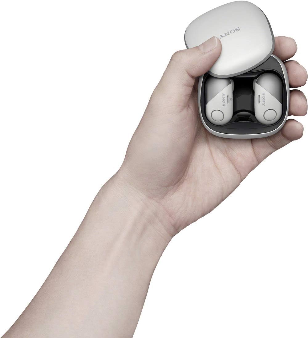 Sony WF-SP700N Wireless In-Ear Headphones (White)