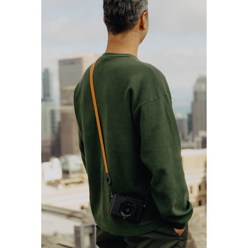 Peak Design LRS-L-AM-1 Form Leather Camera Strap Long - Amber