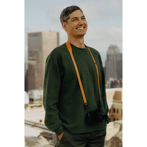 Peak Design LRS-L-AM-1 Form Leather Camera Strap Long - Amber