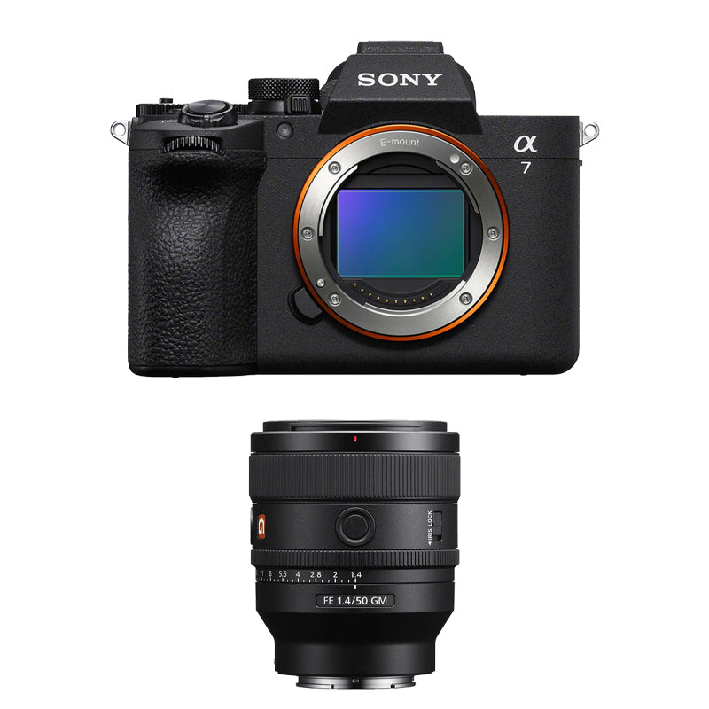 Sony a7 V Mirrorless Camera (Body Only) with Sony FE 50mm f1.4 GM Lens (Sony E)