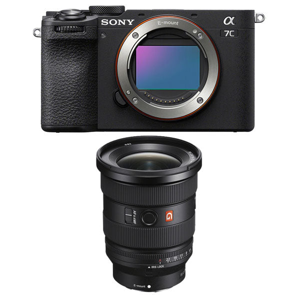 Sony a7C II Mirrorless Camera (Black) with Sony FE 16-35mm f2.8 GM II Lens (Sony E)