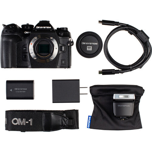 OM SYSTEM OM-1 Mark II Mirrorless Camera Body Only