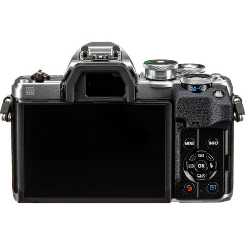 OM SYSTEM OM-D E-M10 Mark iv Mirrorless Camera with 14-42mm EZ Lens kit (Silver)