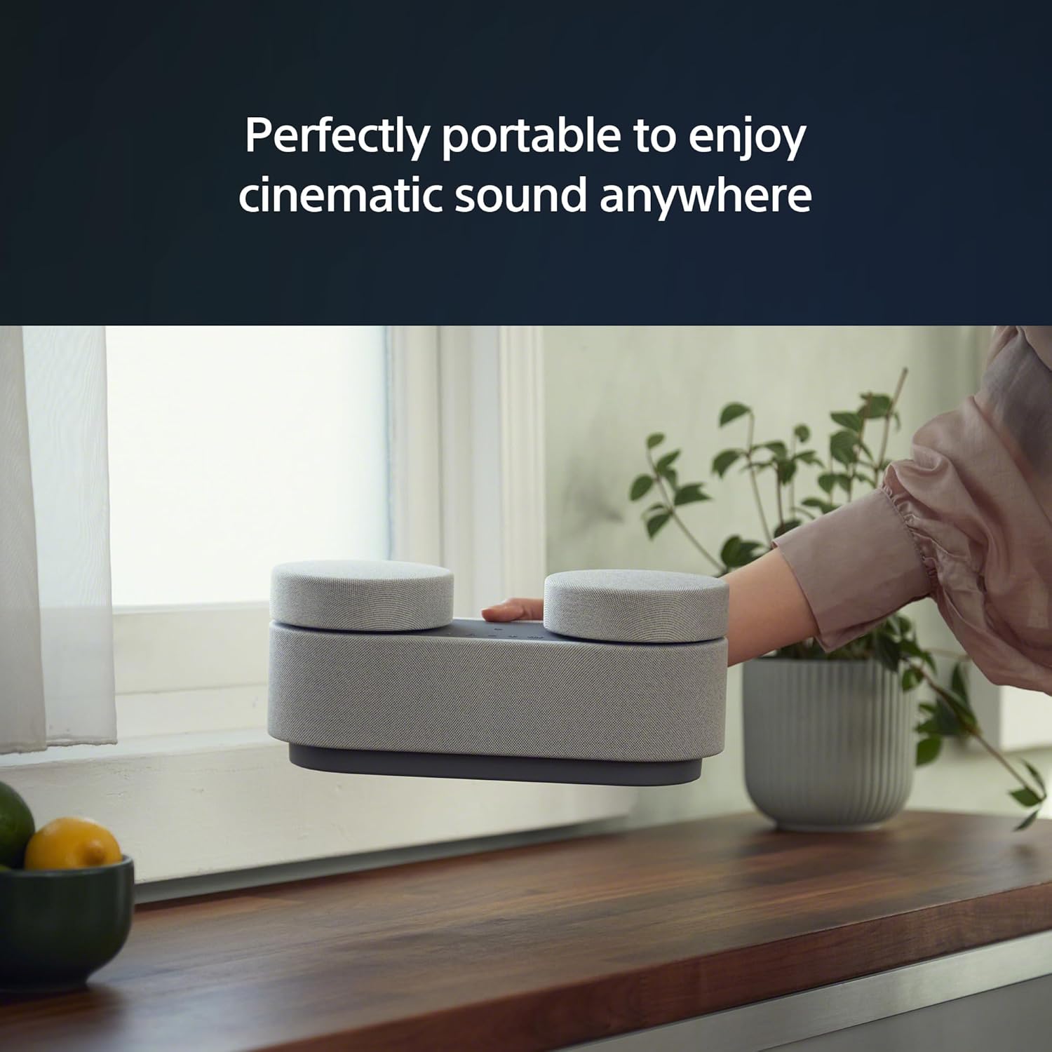 Sony HT-AX7 Portable Theater System with 360 Spatial Sound Mapping