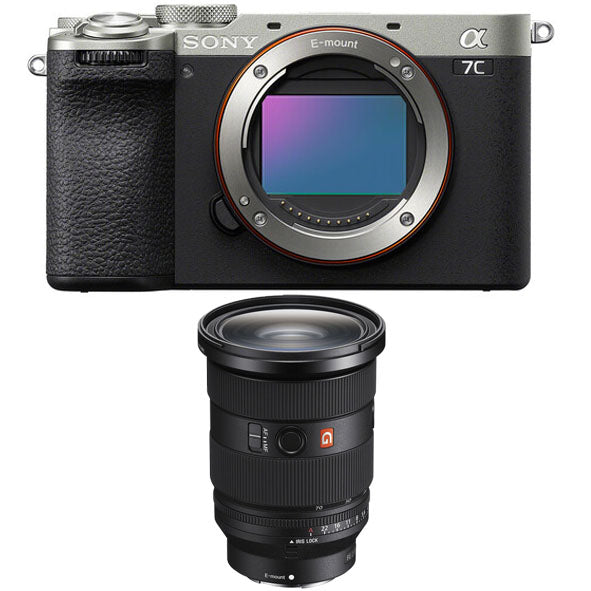 Sony a7C II Mirrorless Camera (Silver) with Sony FE 24-70mm f2.8 GM II Lens
