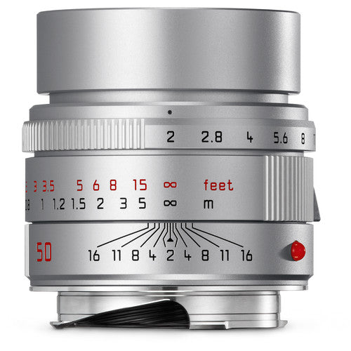 Leica APO-Summicron-M 50mm f2 ASPH Lens (Silver Anodized) - 11142