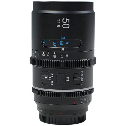 SIRUI Astra AF 50mm T1.8 1.33X Autofocus Full Frame for E-Mount Blue Flare (AST-50-EB)