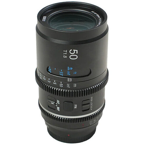 SIRUI Astra AF 50mm T1.8 1.33X Autofocus Full Frame for E-Mount Blue Flare (AST-50-EB)