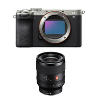 Sony a7C II Mirrorless Camera (Silver) with Sony FE 35mm f1.4 GM Lens