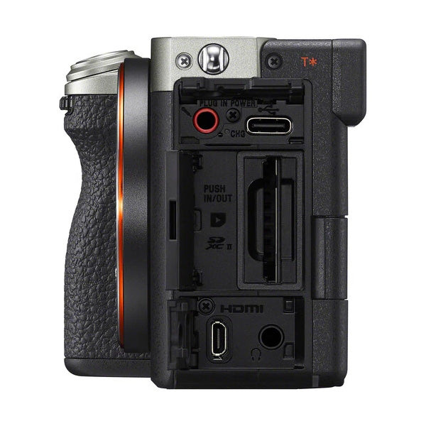 Sony a7C II Mirrorless Camera (Silver) with Sony FE 35mm f1.4 GM Lens
