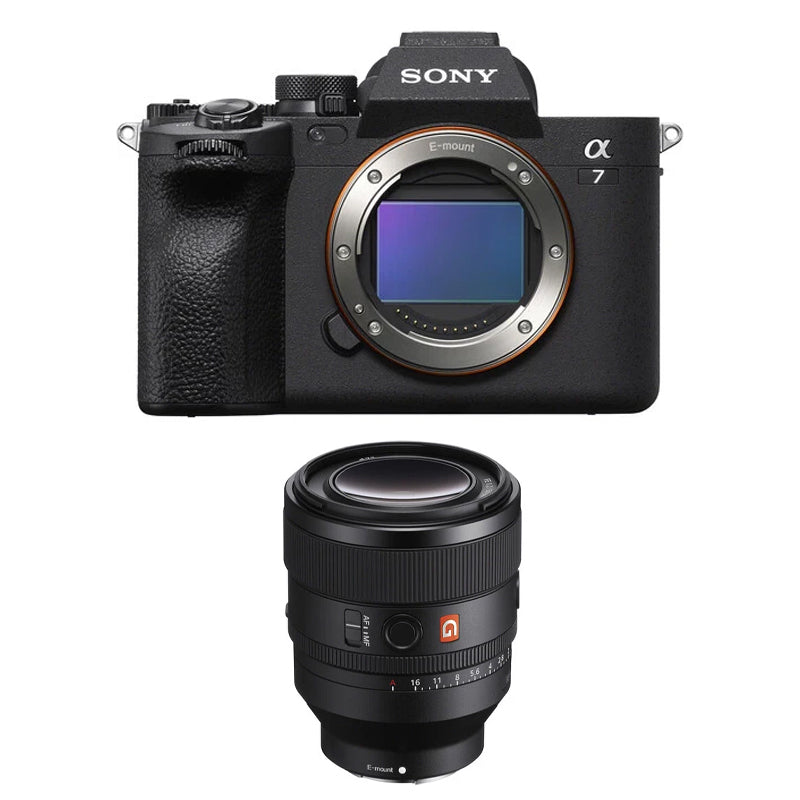 Sony A7IV Mirrorless Camera Body Only with Sony FE 50mm f1.2 GM Lens