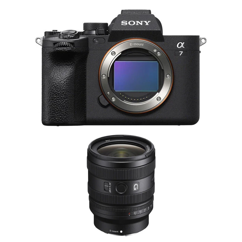 Sony A7IV Mirrorless Camera Body Only with Sony FE 24-50mm f2.8 G Lens (Sony E)